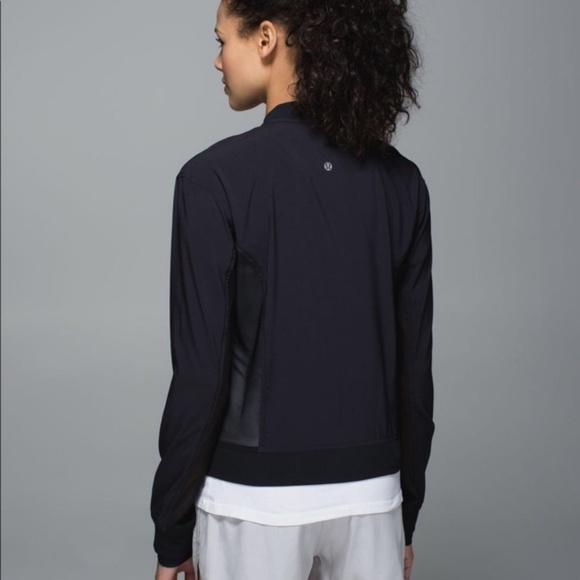 lululemon athletica Jackets & Blazers - Lululemon | Lab Noir Mesh Jacket